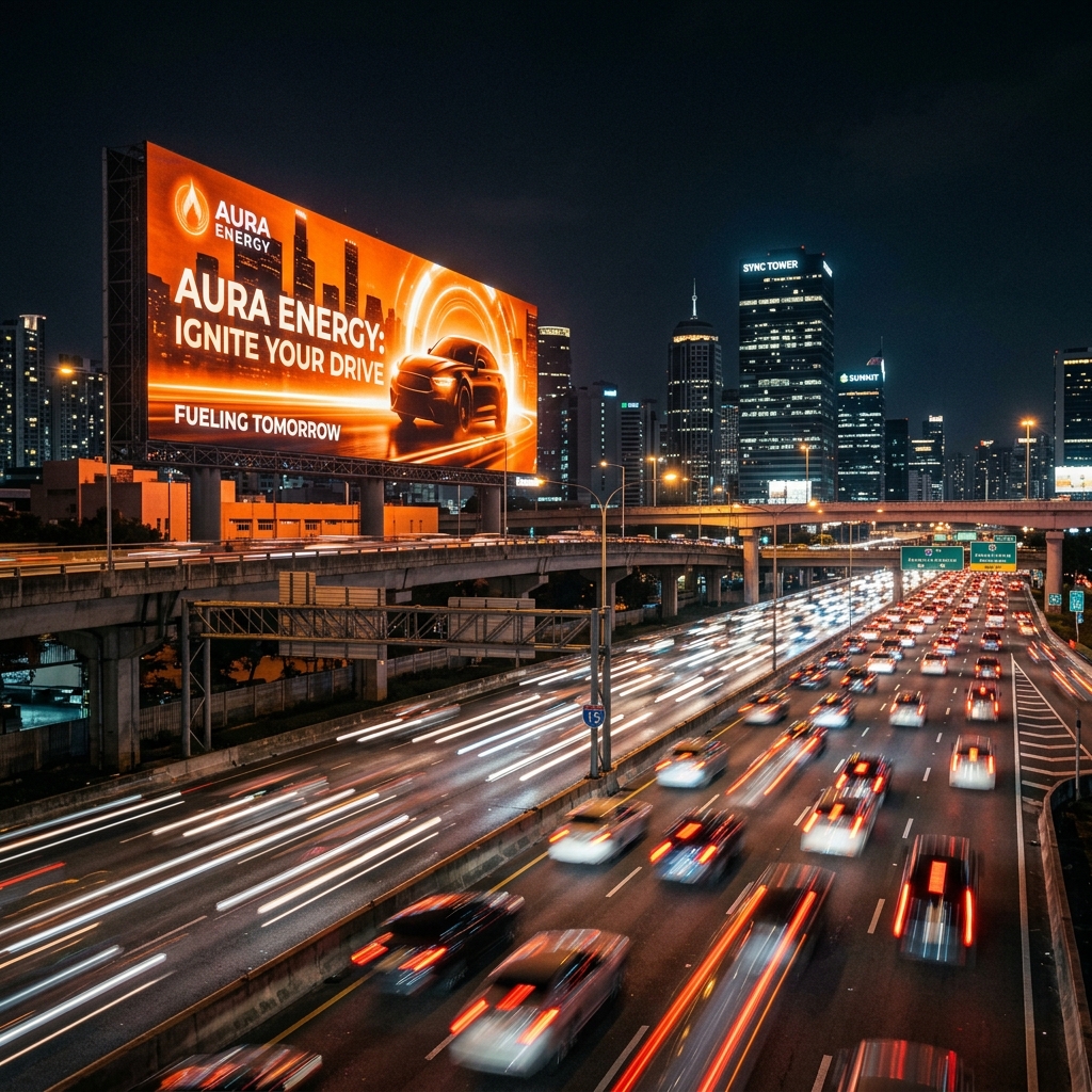 Commercial Unipole Hoarding